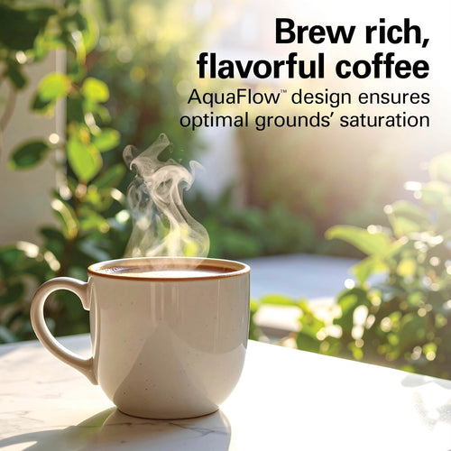 2-Way Drip Coffee Maker & Single Serve Coffee Machine T61611