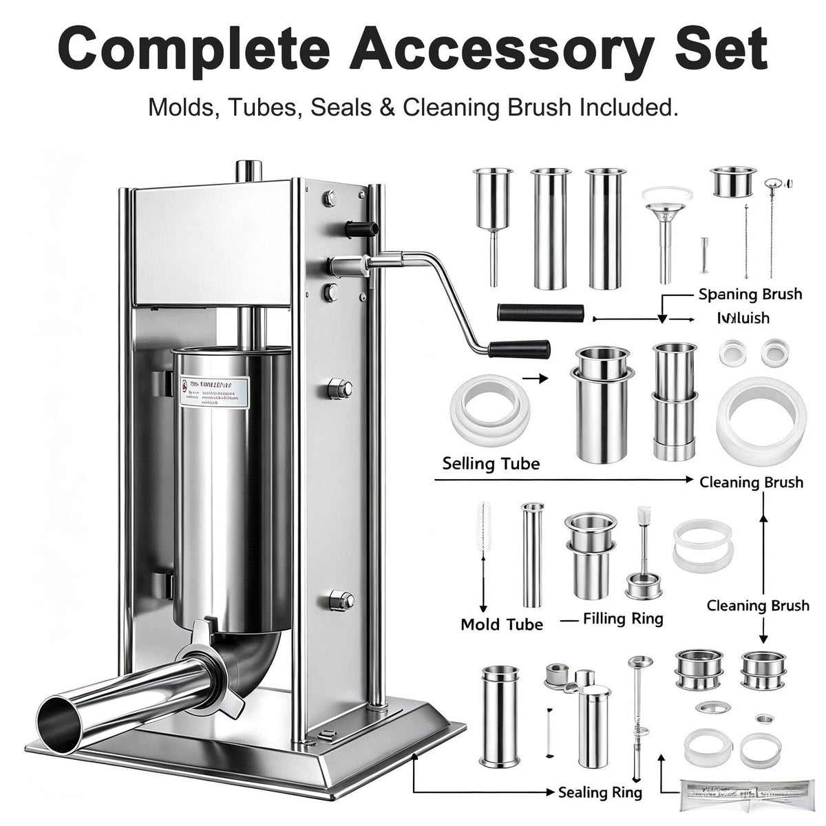 Sausage Stuffer and Churro Machine Combo F73148