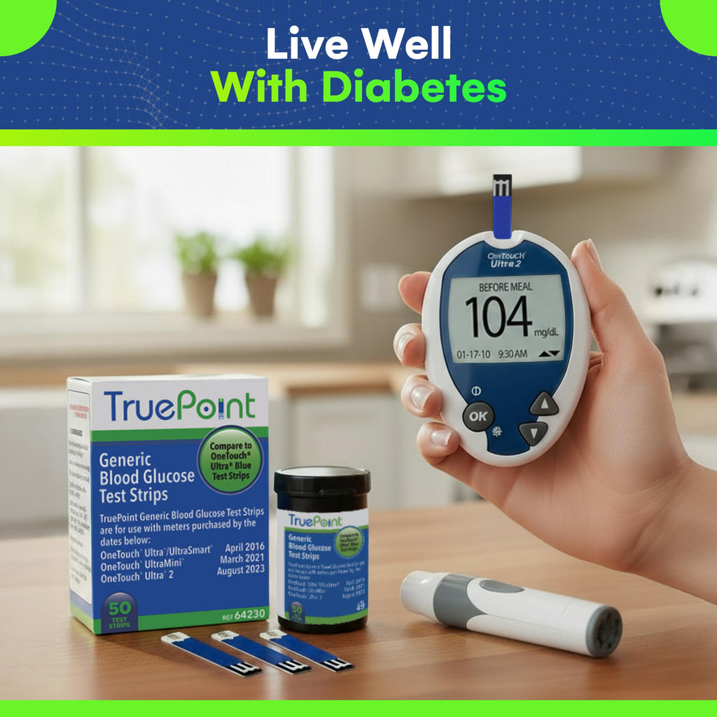 Blood Glucose Test Strips 50 Count Y648