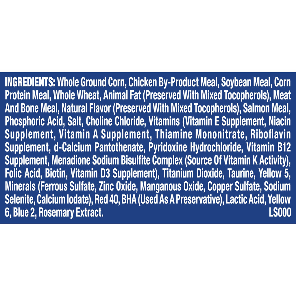 Chicken Beef Salmon Dry Cat Food 3.15 lb. Bag N374