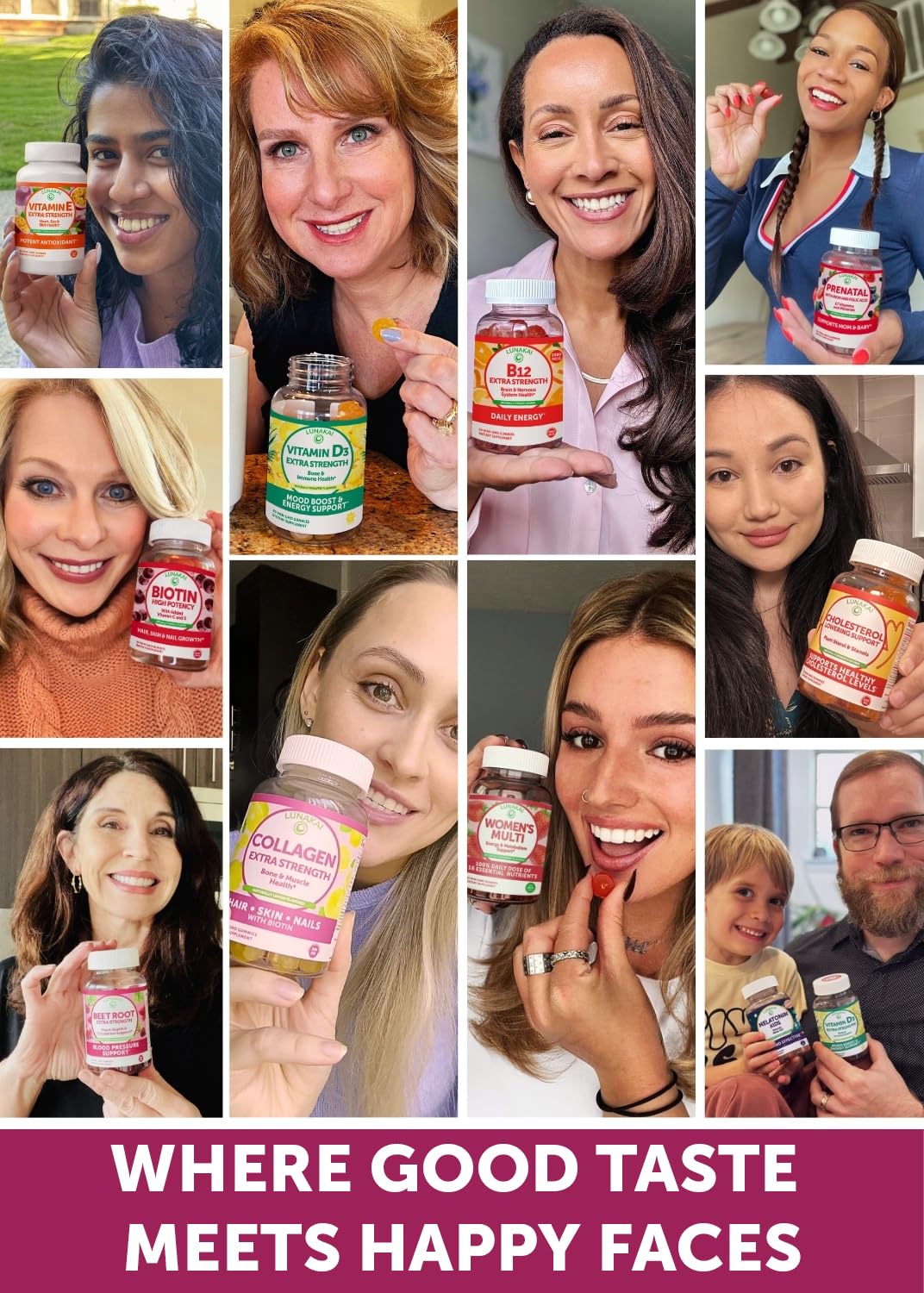 Beet Root Collagen Gummies 200mg with Biotin, Zinc, Vitamin C and E S16121
