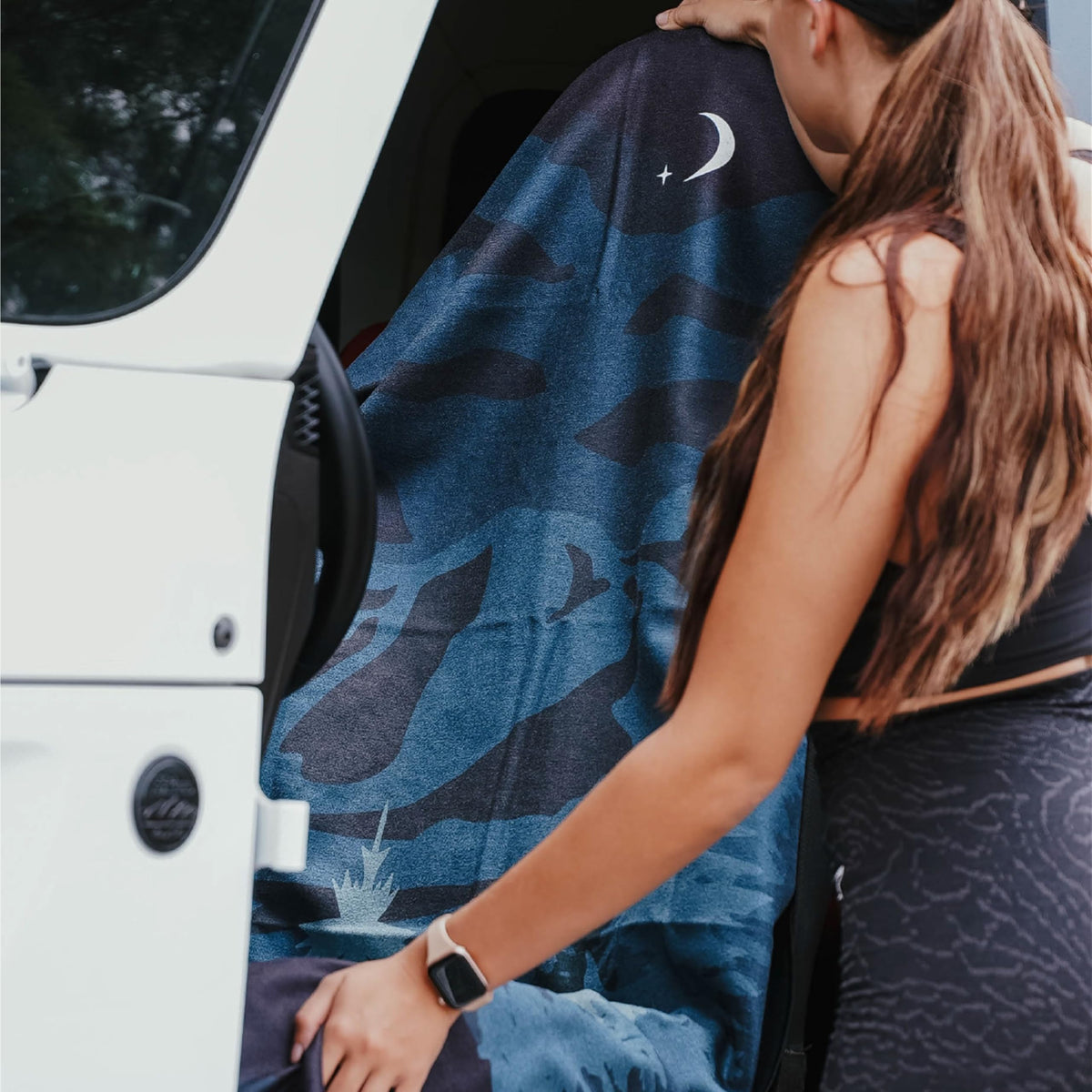 Athletic Running Towel Car Seat Cover Microfiber N433