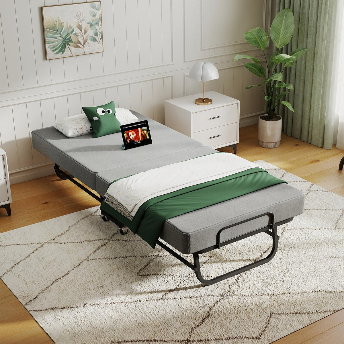 Folding Bed on Wheels 75" x 31" N979898