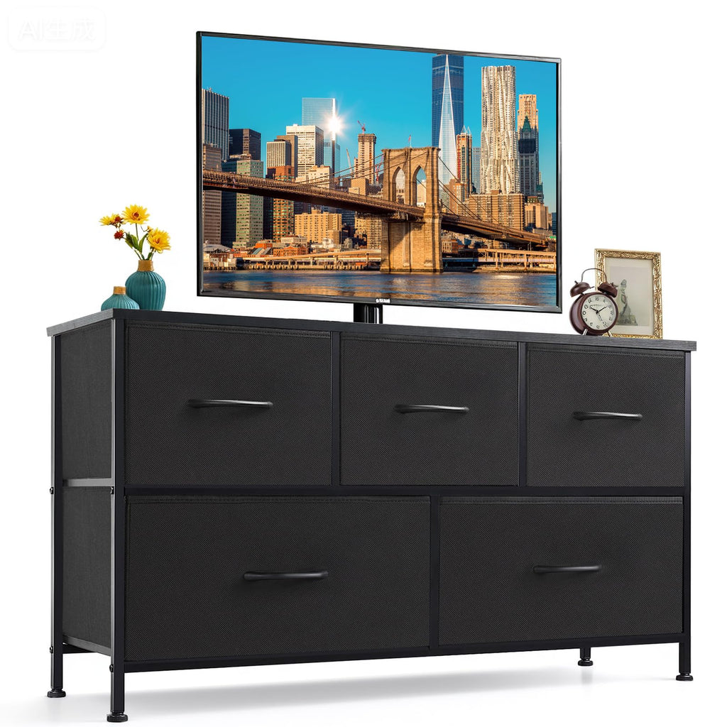 5 Drawer Fabric Dresser V990775